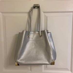 Silver Bag from The Limited